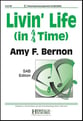 Livin' Life SAB choral sheet music cover